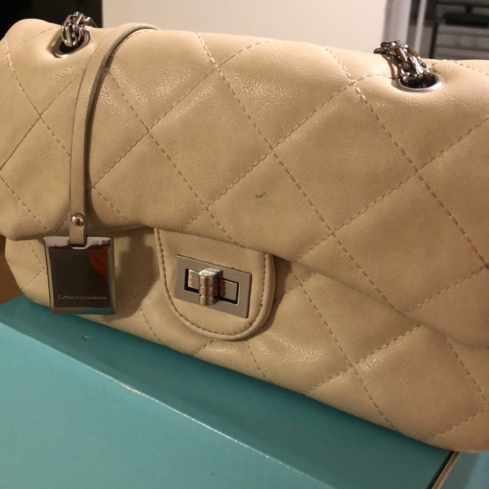 Beige Quilted and lined Catherine Malandrino